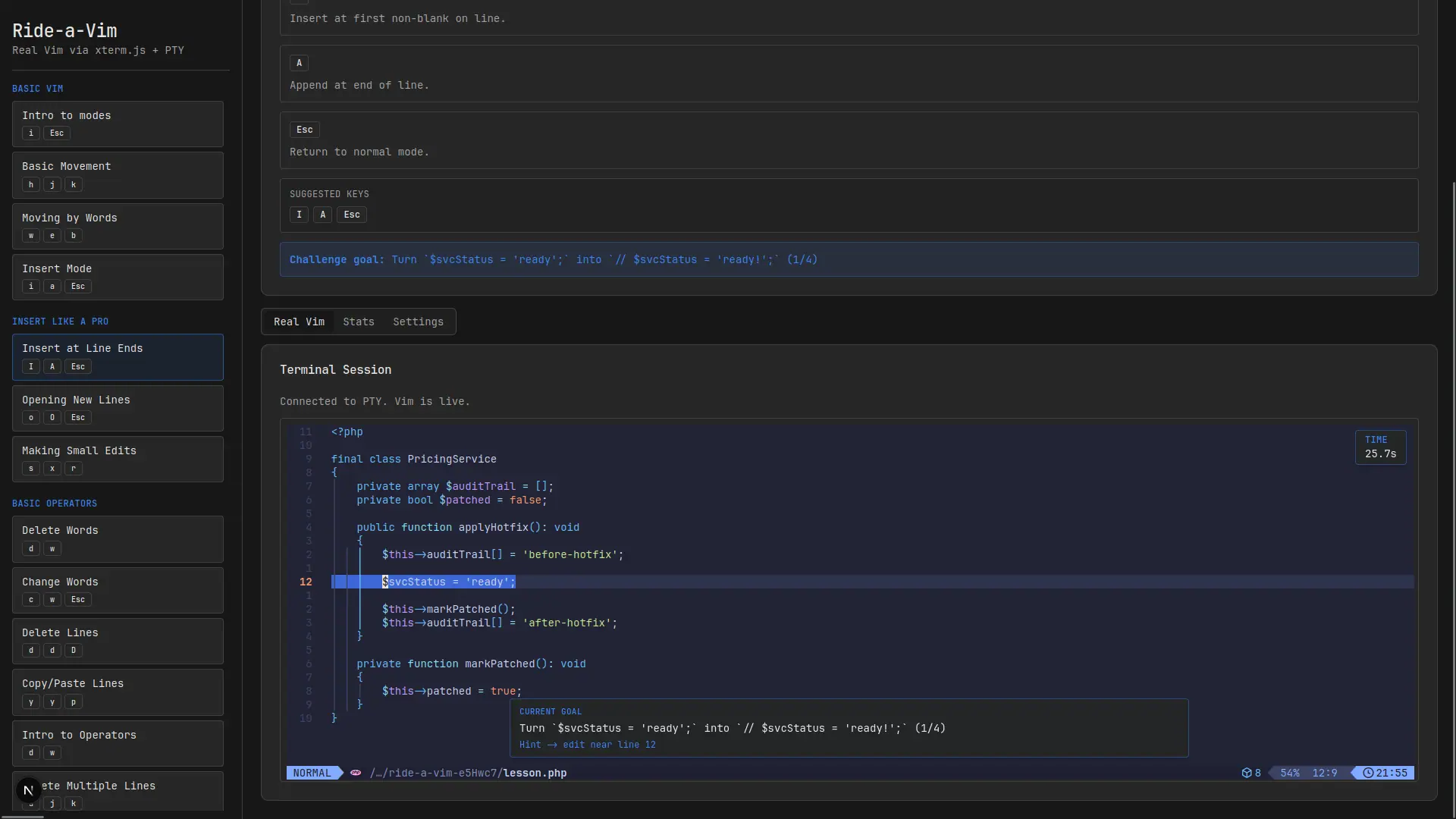 Thumbnail of Building Ride-a-Vim: Learning Neovim by Doing