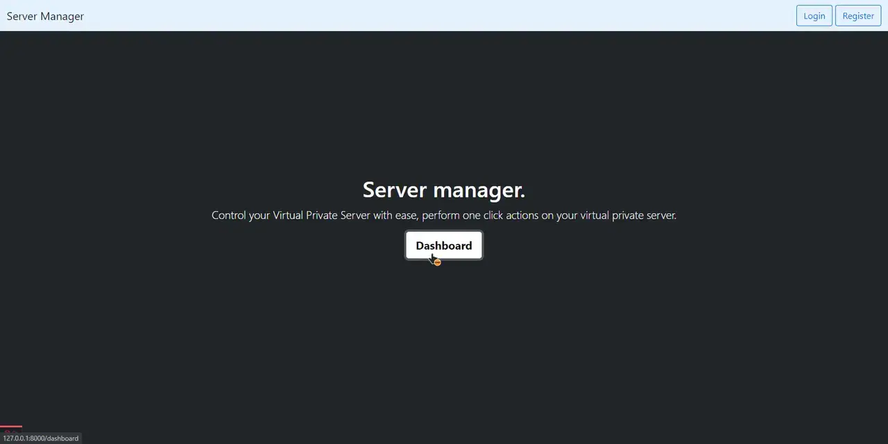 Unified Server Management Dashboard